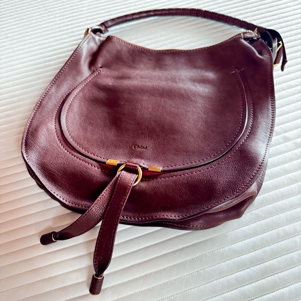 *RARE* Chloe Marcie Calfskin Shoulder Bag Porte Epaule